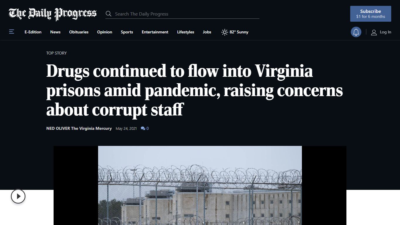 Drugs continued to flow into Virginia prisons amid pandemic, raising ...